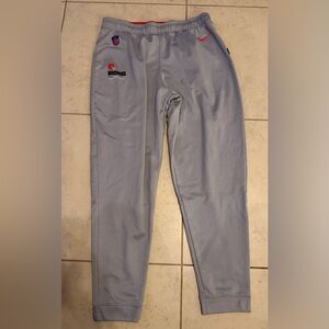 Nike NFL Cleveland Browns Therma-FIT Sideline Training Pants - Gray - XL